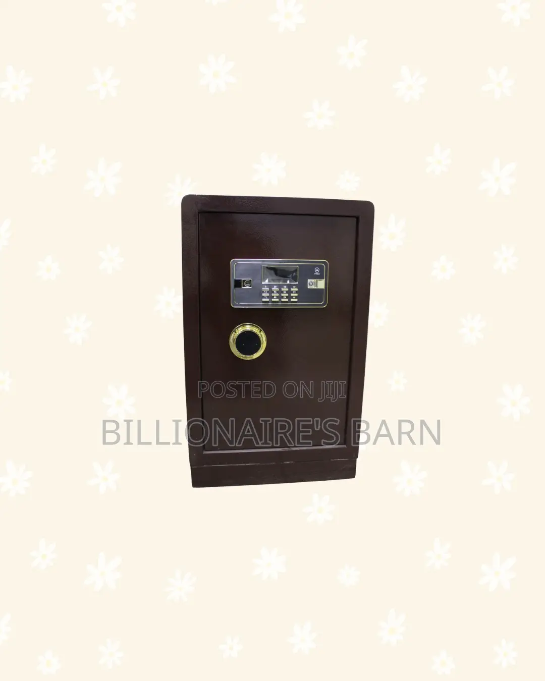 Fireproof Biometric Safe 80 Kg Large Capacity Plus Electronic Keypad