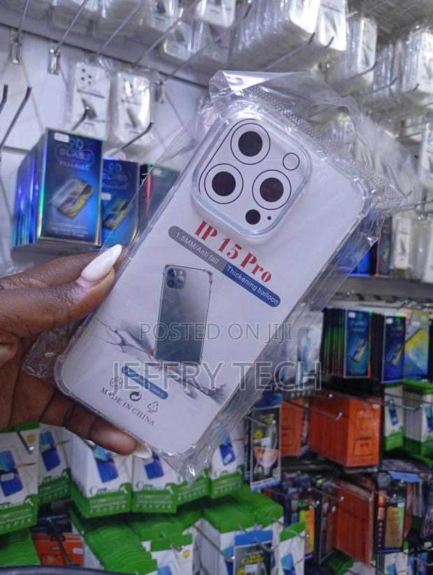 দরজ
For Apple iPhone 15 Pro Shockproof Transparent Liquid . - thumbnail 2