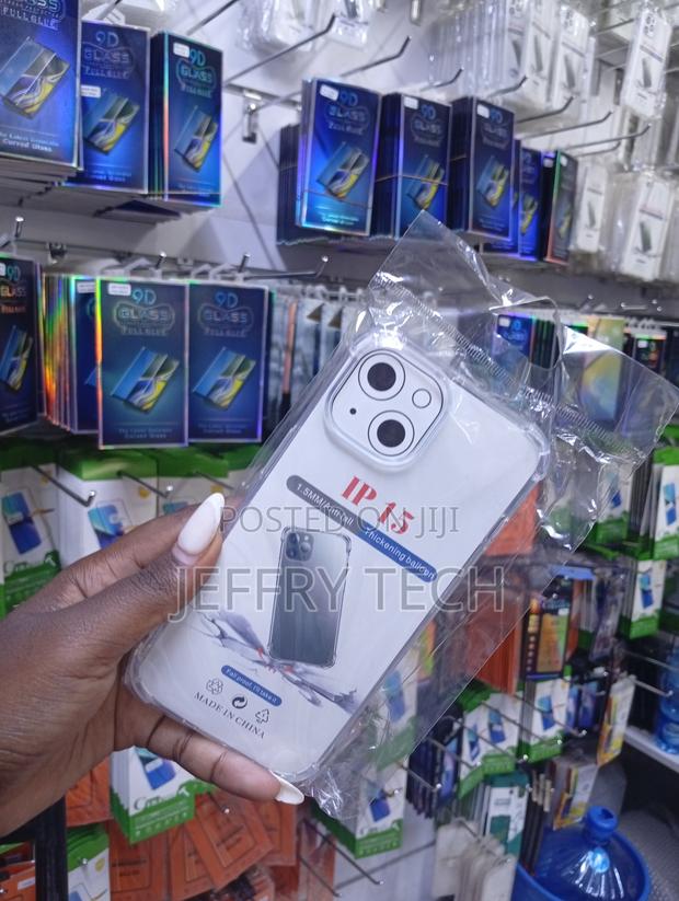 দরজ
For Apple iPhone 15 Shockproof Transparent Liquid Crystal . - thumbnail 2
