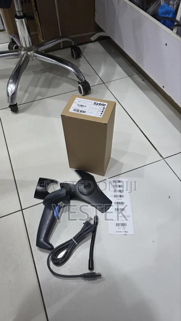 Xb-2055 Usb Barcode Scanner – Fast 1d Laser Scanner - main view