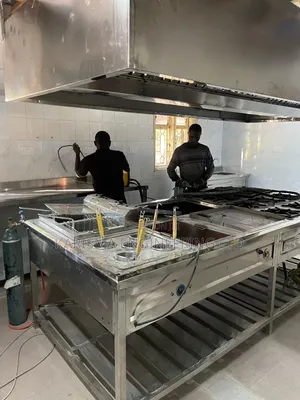 Double Kitchen Hood 12ft By 4ft