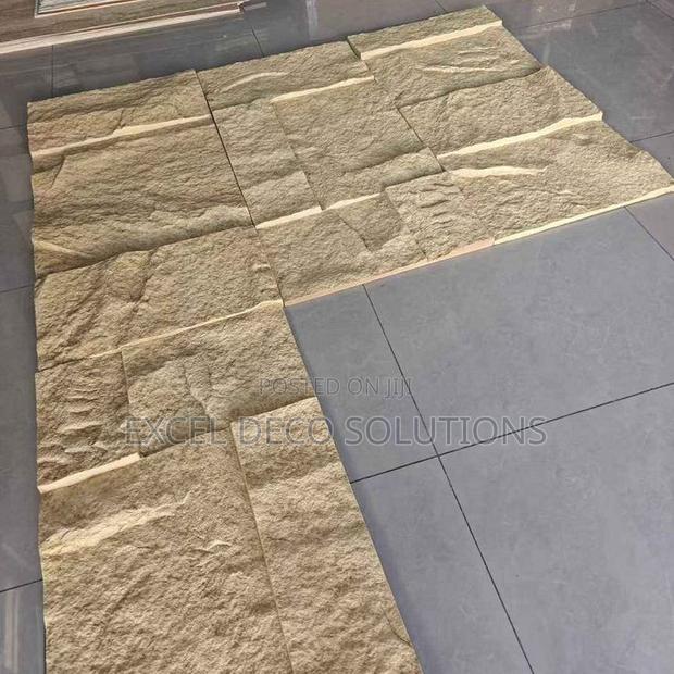 Pu Stone for Modern Wall Design and Decorative Finishing Use