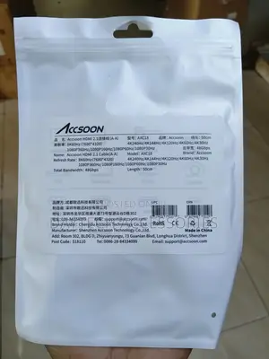 Accsoon High-Speed Hdmi 2.1 Cable at 60hz at 120hz Video.