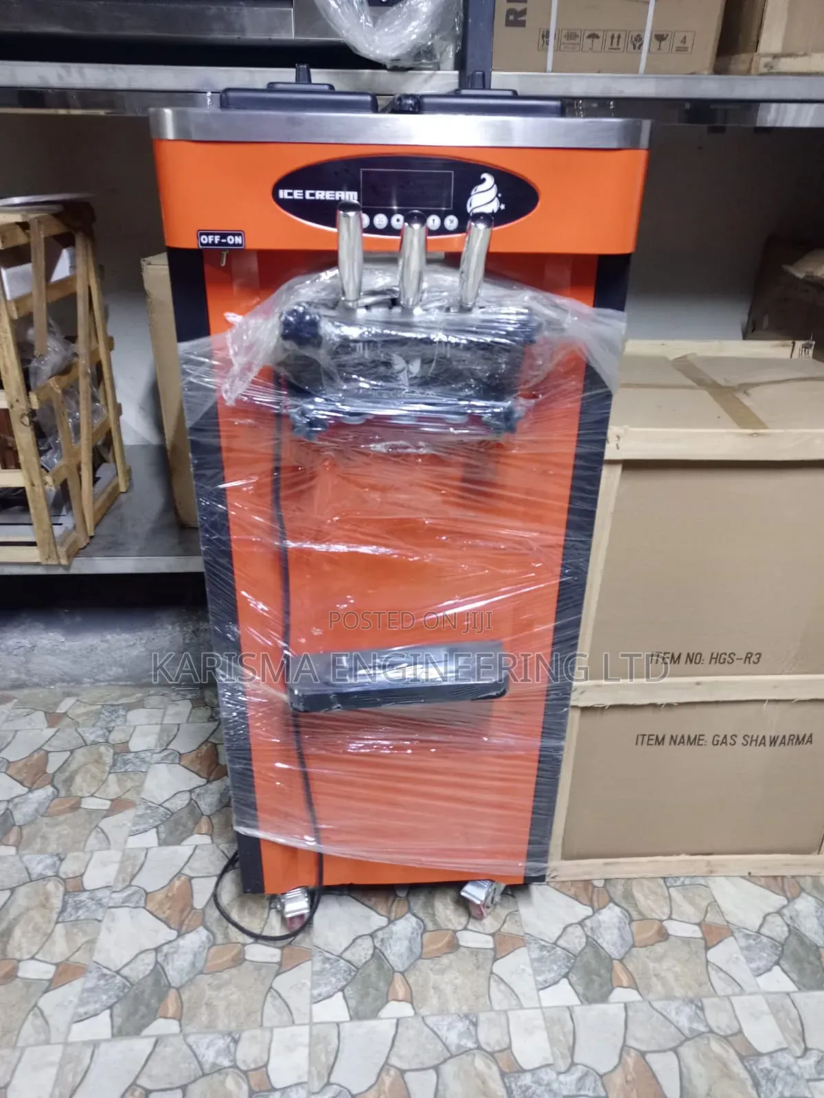 Commercial Hard Ice Cream Machine