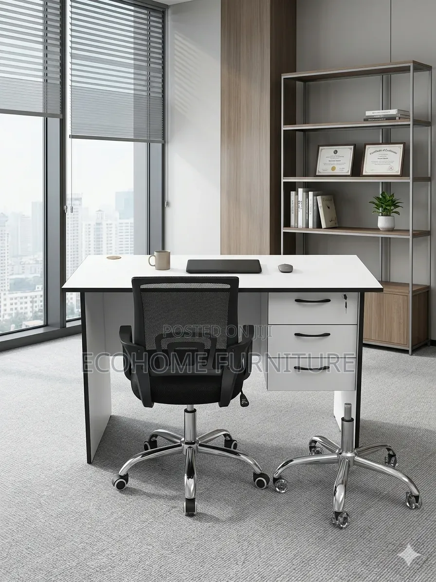 1.2m Modern Office/Study Combo