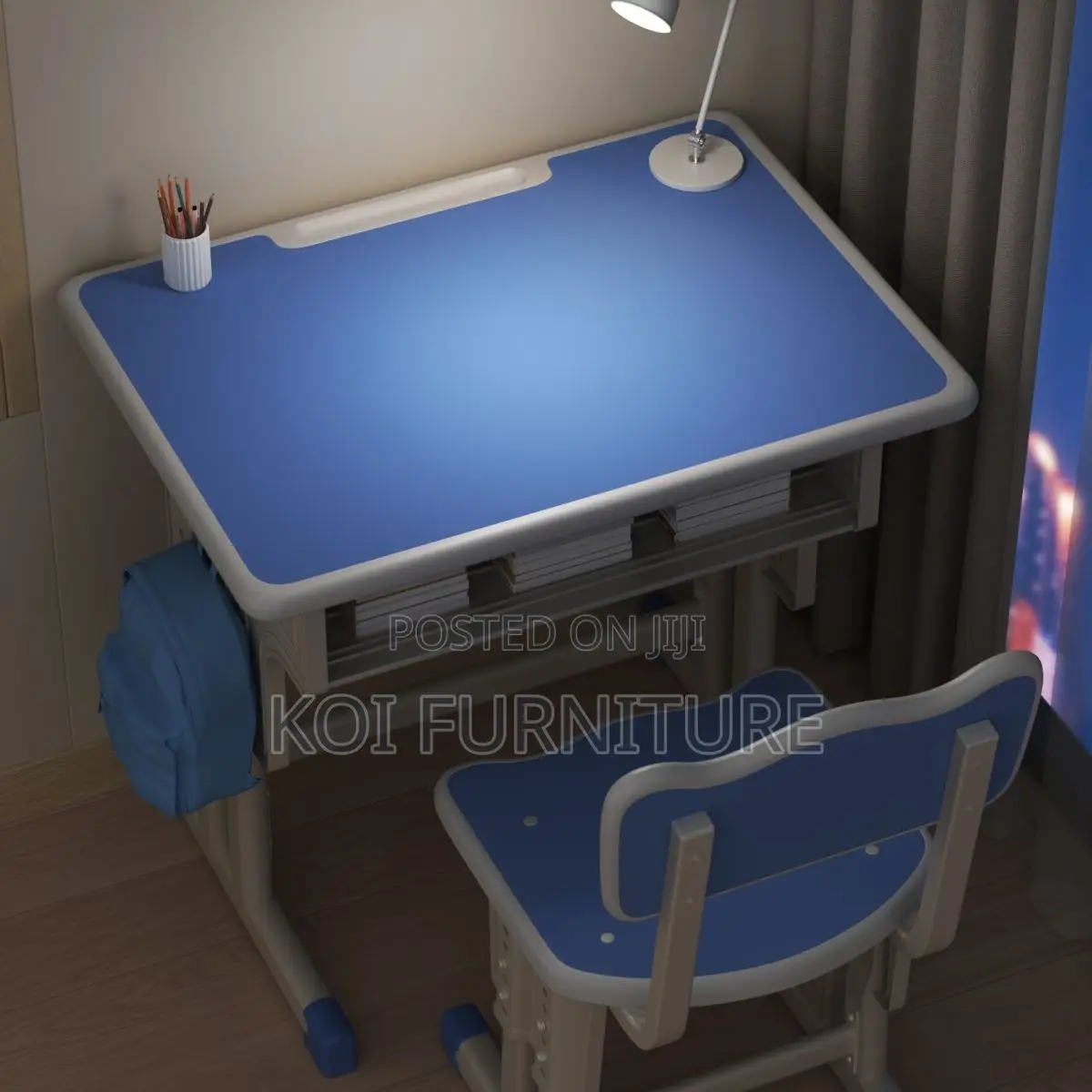 Home Tabes; Veenetar Kids Desk Chair Set