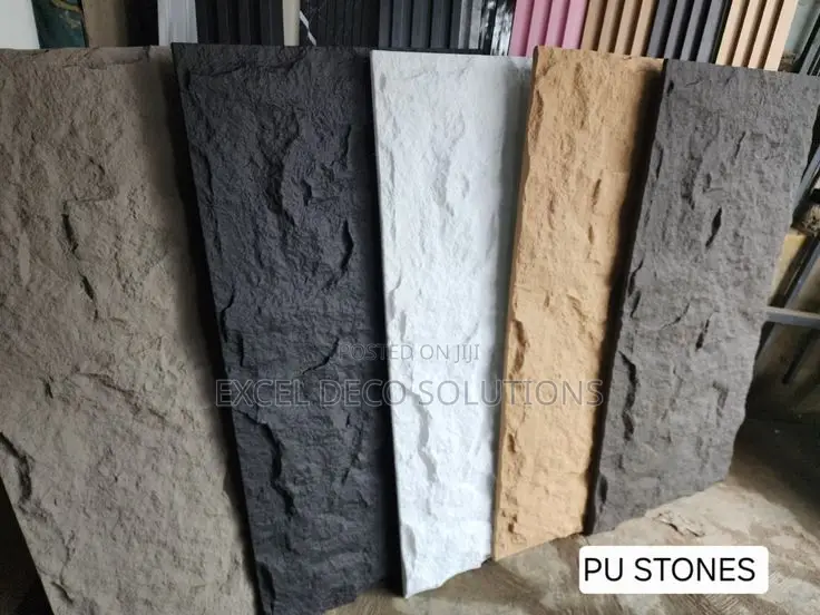 Pu Stone for Elegant Feature Walls and Modern Interior Design Use