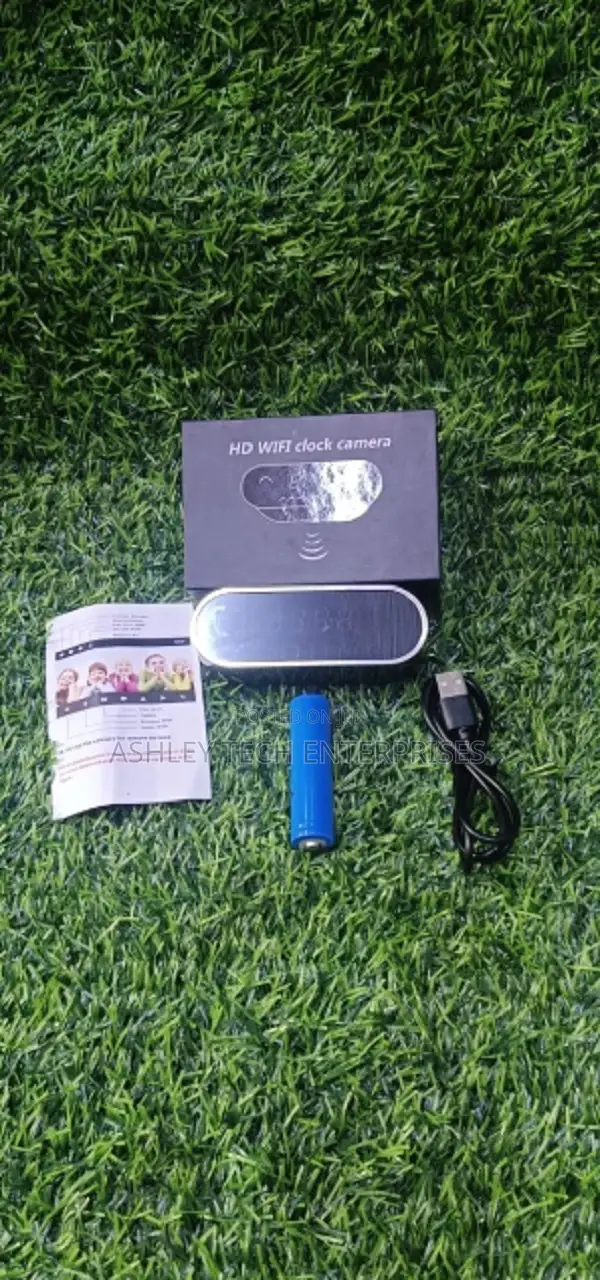 Hidden Spy Camera Digital Table Clock - Wifi Camera With Lookcam App