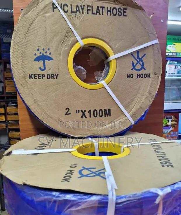 Heavy Duty 2" 100m PVC Layflat Delivery Hose Pipe
