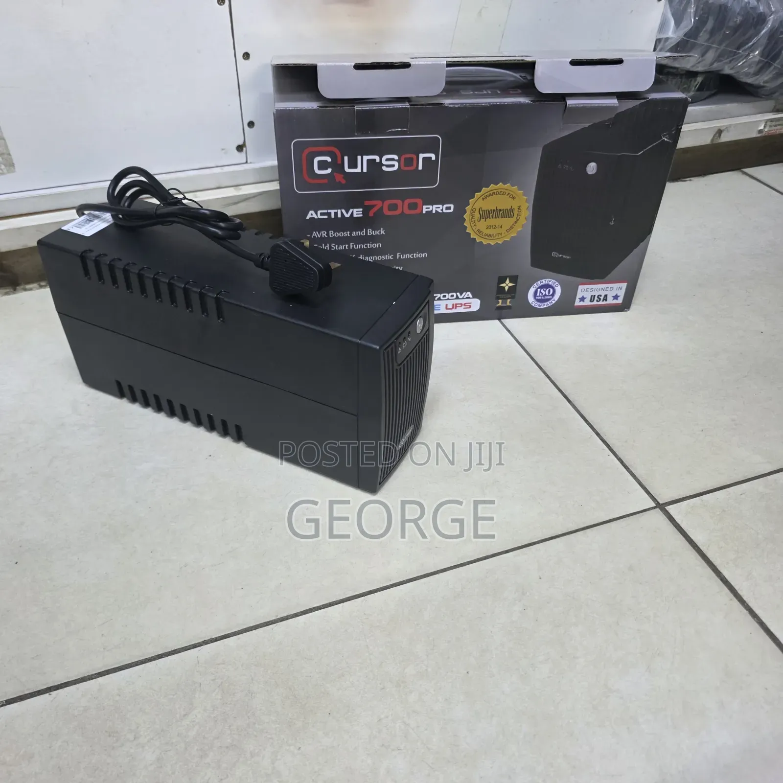 Cursor 700va Line Interactive Ups – Fast Charging Stable Power