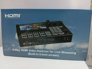 1080p 4 Channel Hdmi Live Streaming Video Mixer Switch