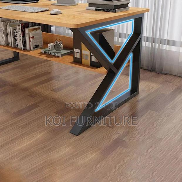 Office Desk; 1.4 Meters Ceroo Office Computer Desk With Under Storage - thumbnail 5