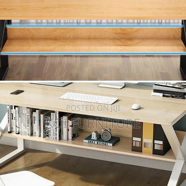 Office Desk; 1.4 Meters Ceroo Office Computer Desk With Under Storage - thumbnail 9