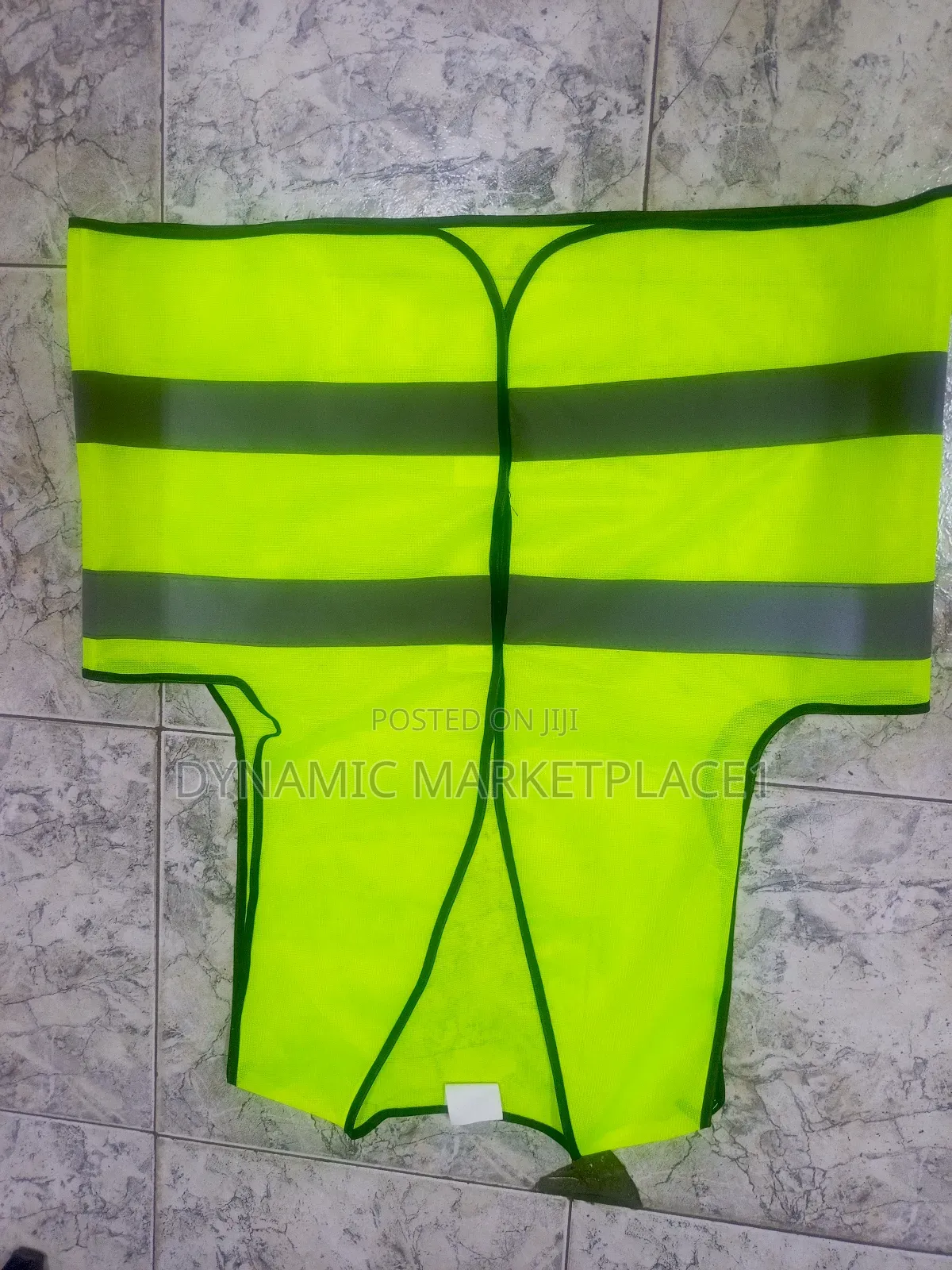 High-visibility Blue Reflective Safety Vest