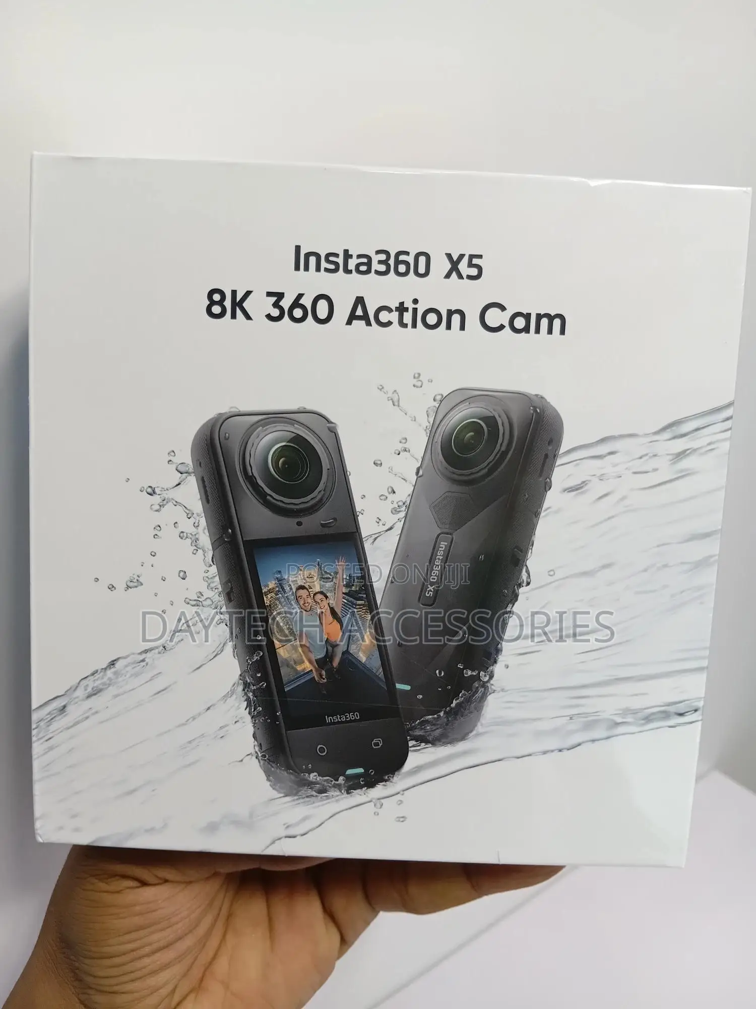 Insta360 X5 Flagship 360o Action Camera - Black