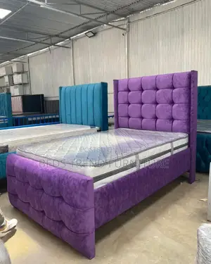 5by6 Royal Plush Panel Bed