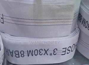 Heavy Duty 3" 30m Canvas Layflat Delivery Hose Pipe