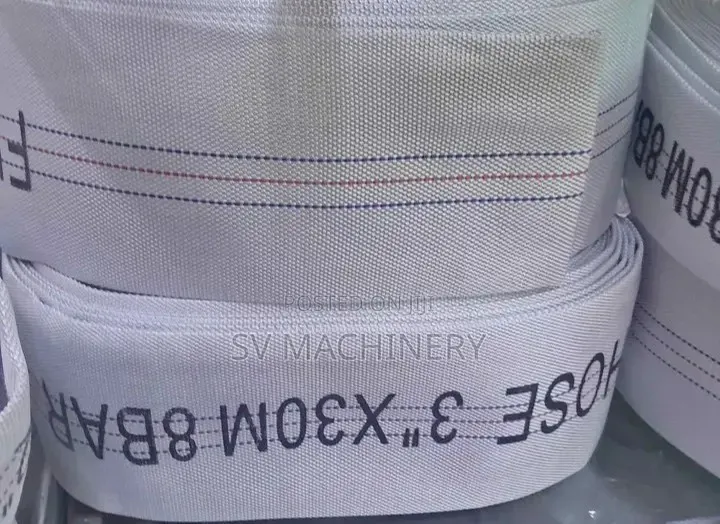 Heavy Duty 3" 30m Canvas Layflat Delivery Hose Pipe