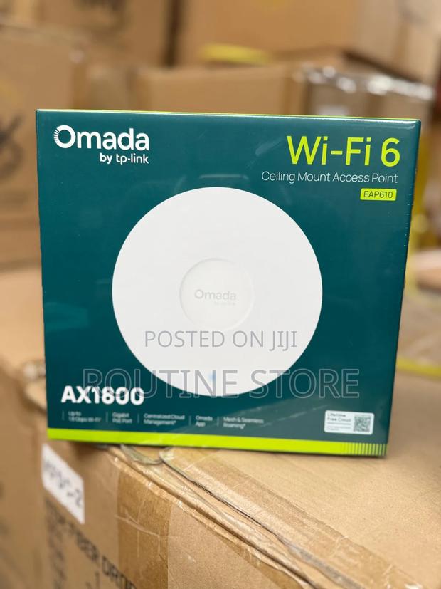 Tplink Eap 610 Indoor Wifi 6 Ceiling Mount Accesspoint