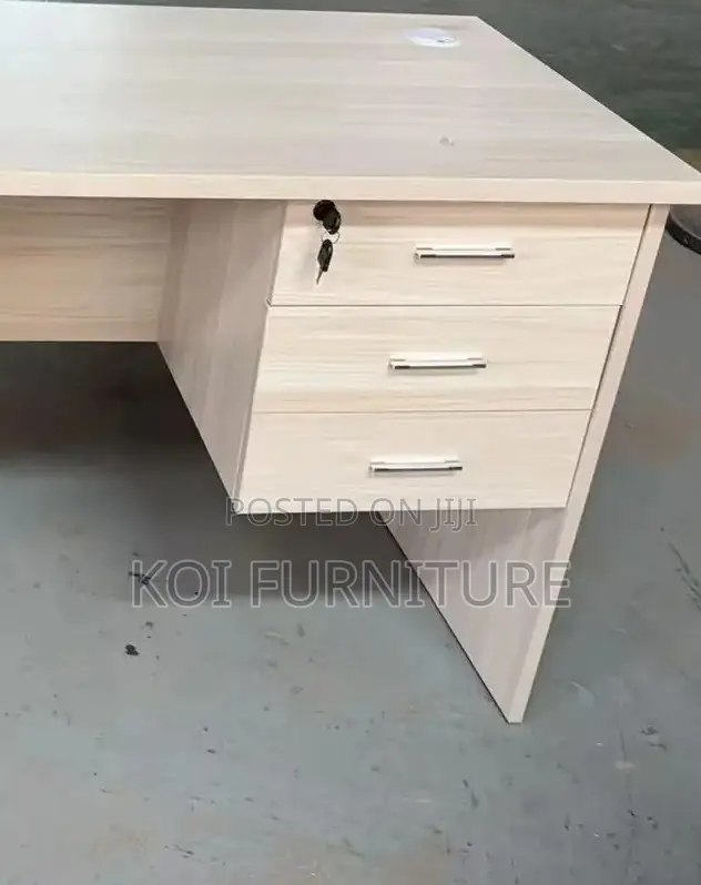 Office Desk; 1.2 Meters Kl09i Customized Desk With Ample Drawers