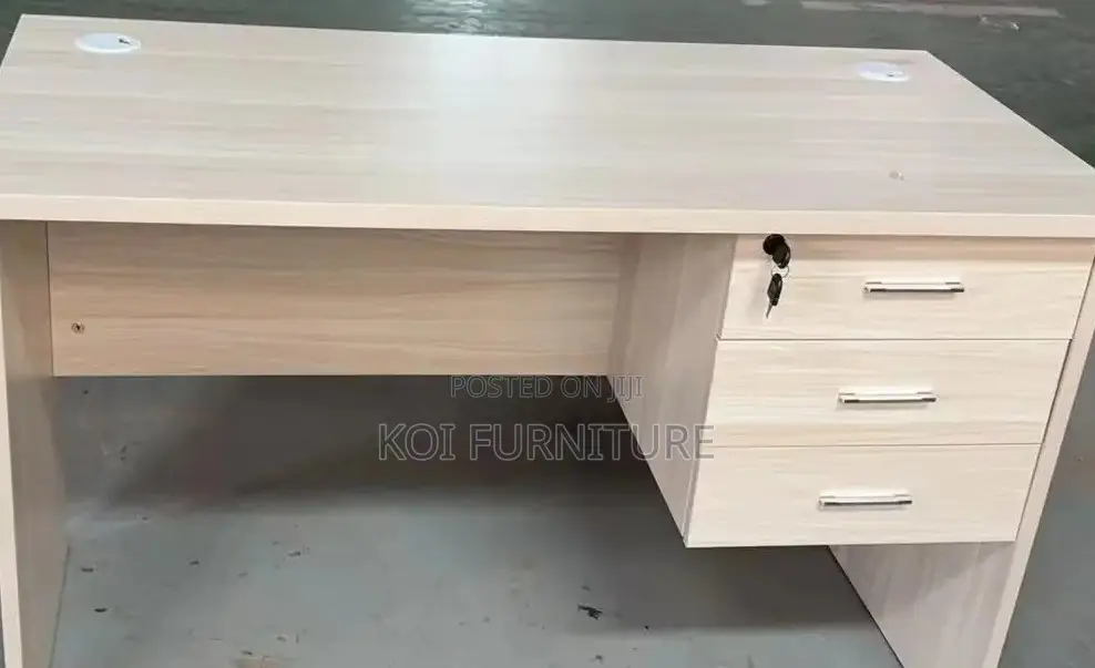Office Desk; 1.2 Meters Kl09i Customized Desk With Ample Drawers