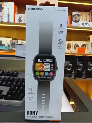 The Porodo Rony 1.83" Sport Smartwatch.