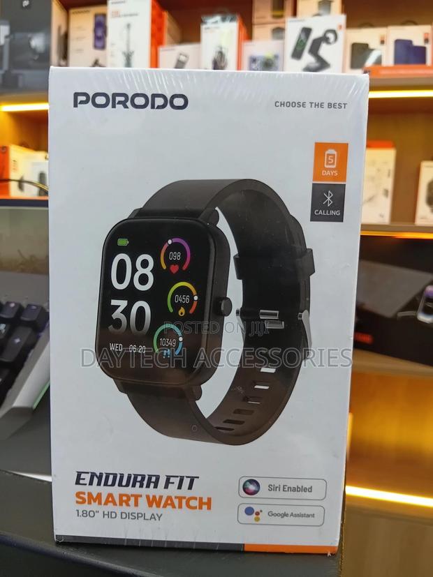 Porodo Endura Fit Active Smart Watch 1.80" Hd Display