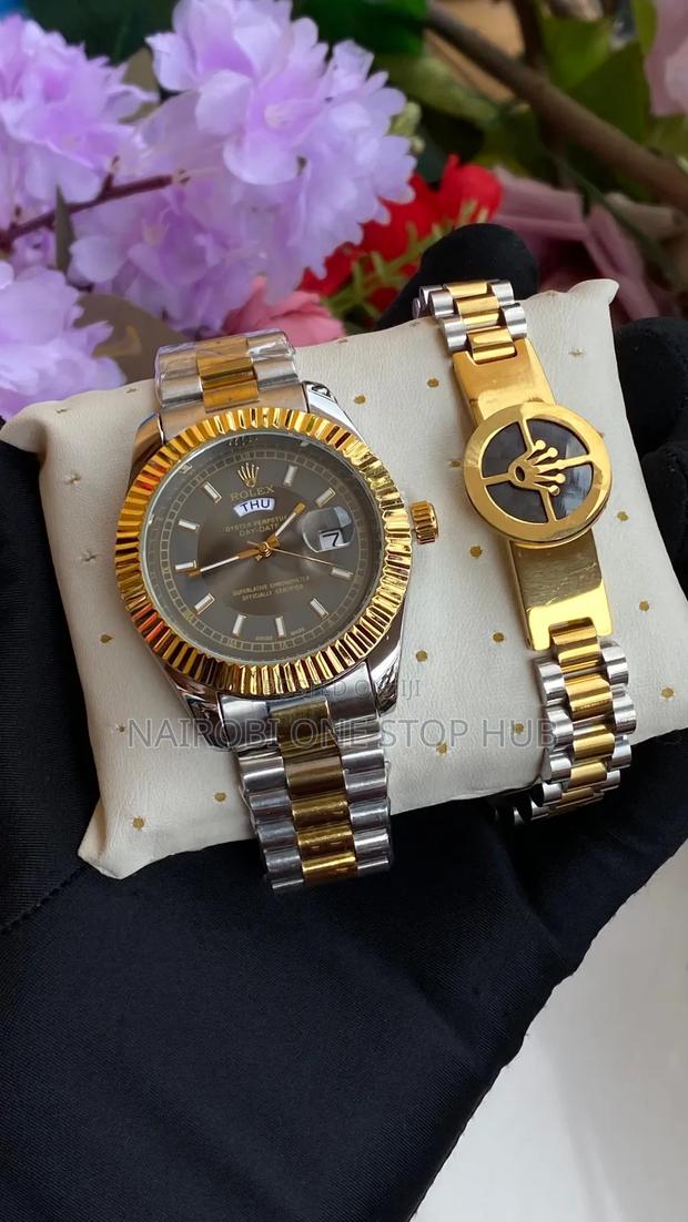 Rolex Classic Watch With Bracelets - thumbnail 2