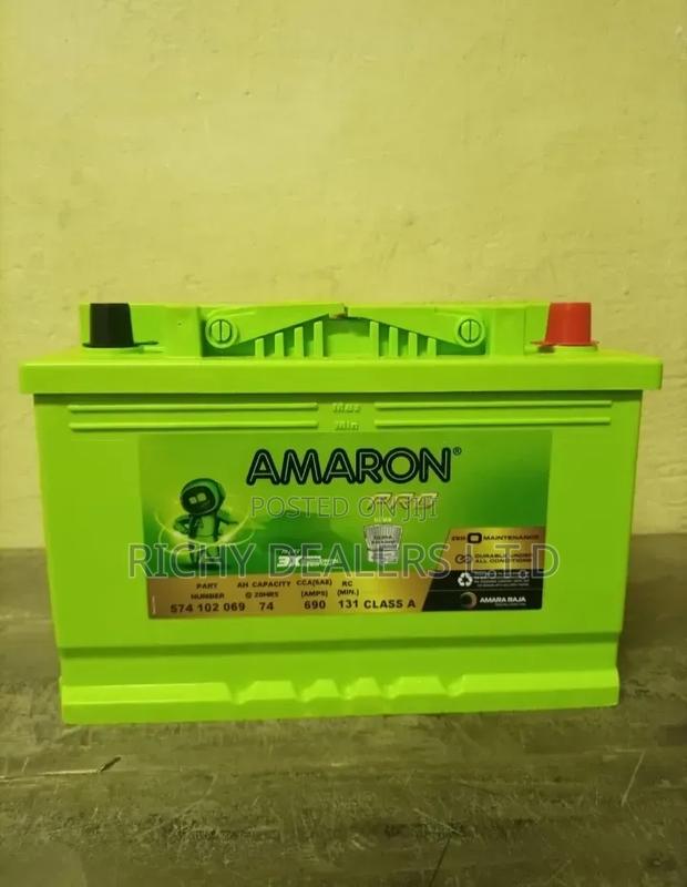 Amaron Din74mf Car Battery - main view