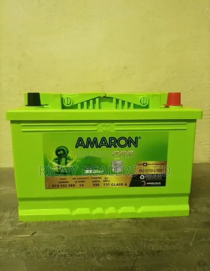 Amaron Din74mf Car Battery