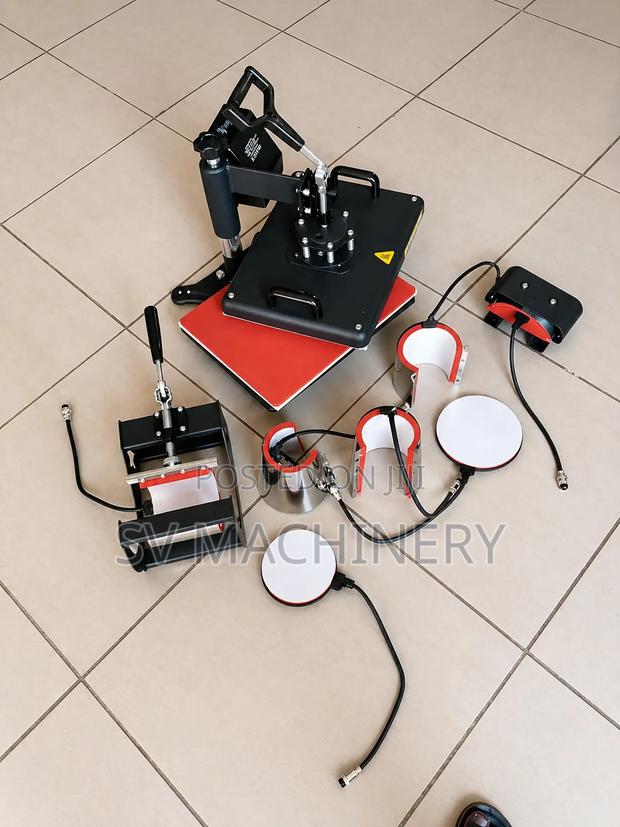 Heavy Duty 8 in 1 Heat Press Machine - thumbnail 2