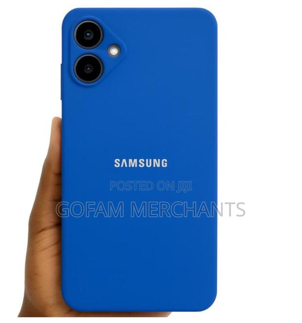 Samsung A06 Silicone Case - Blue