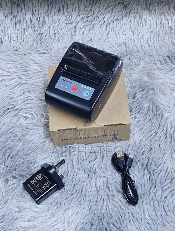 Portable Bluetooth Printer for Shop Receipts Printing