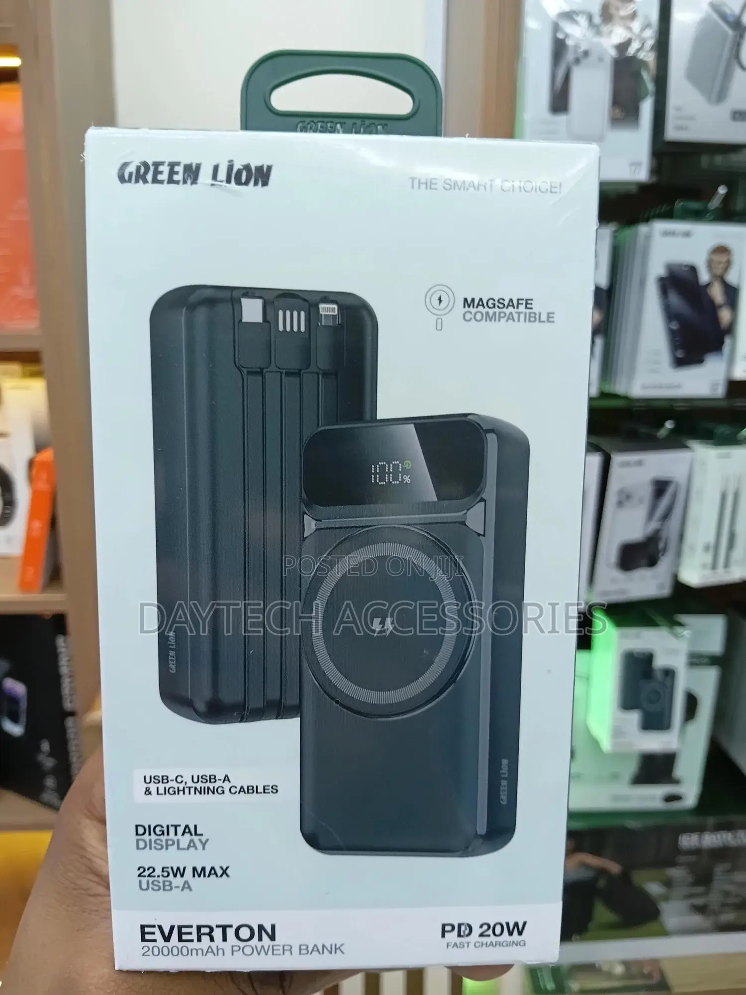 Green Lion Everton 20000mah Power Bank.