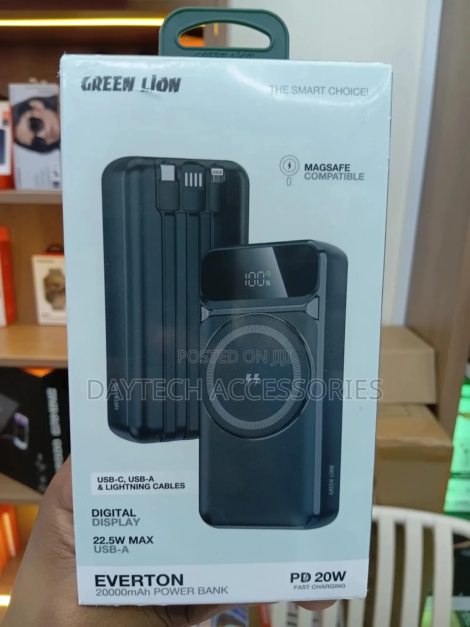 Green Lion Everton 20000mah Power Bank.