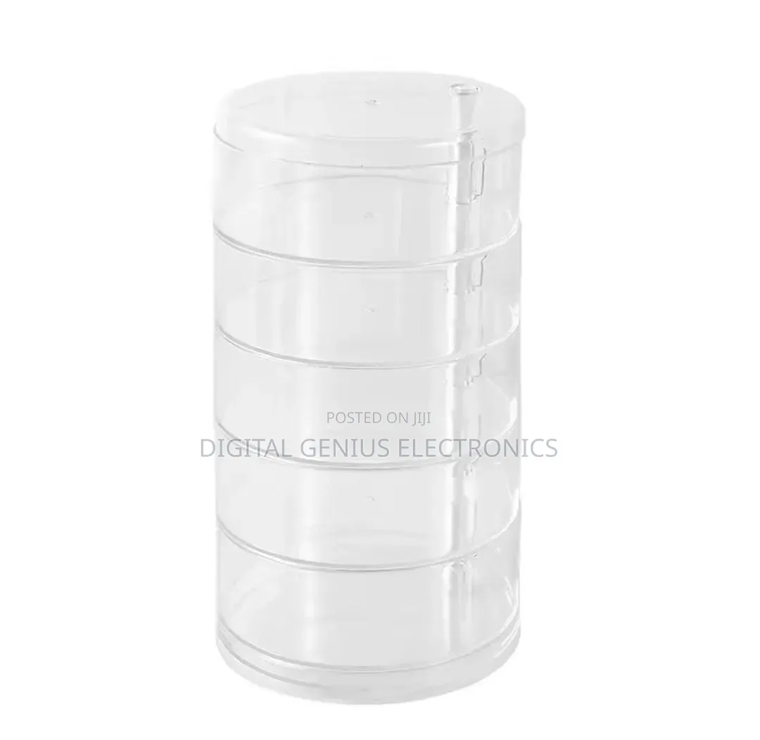 5 Layered Rotating Jewelry Storage Container