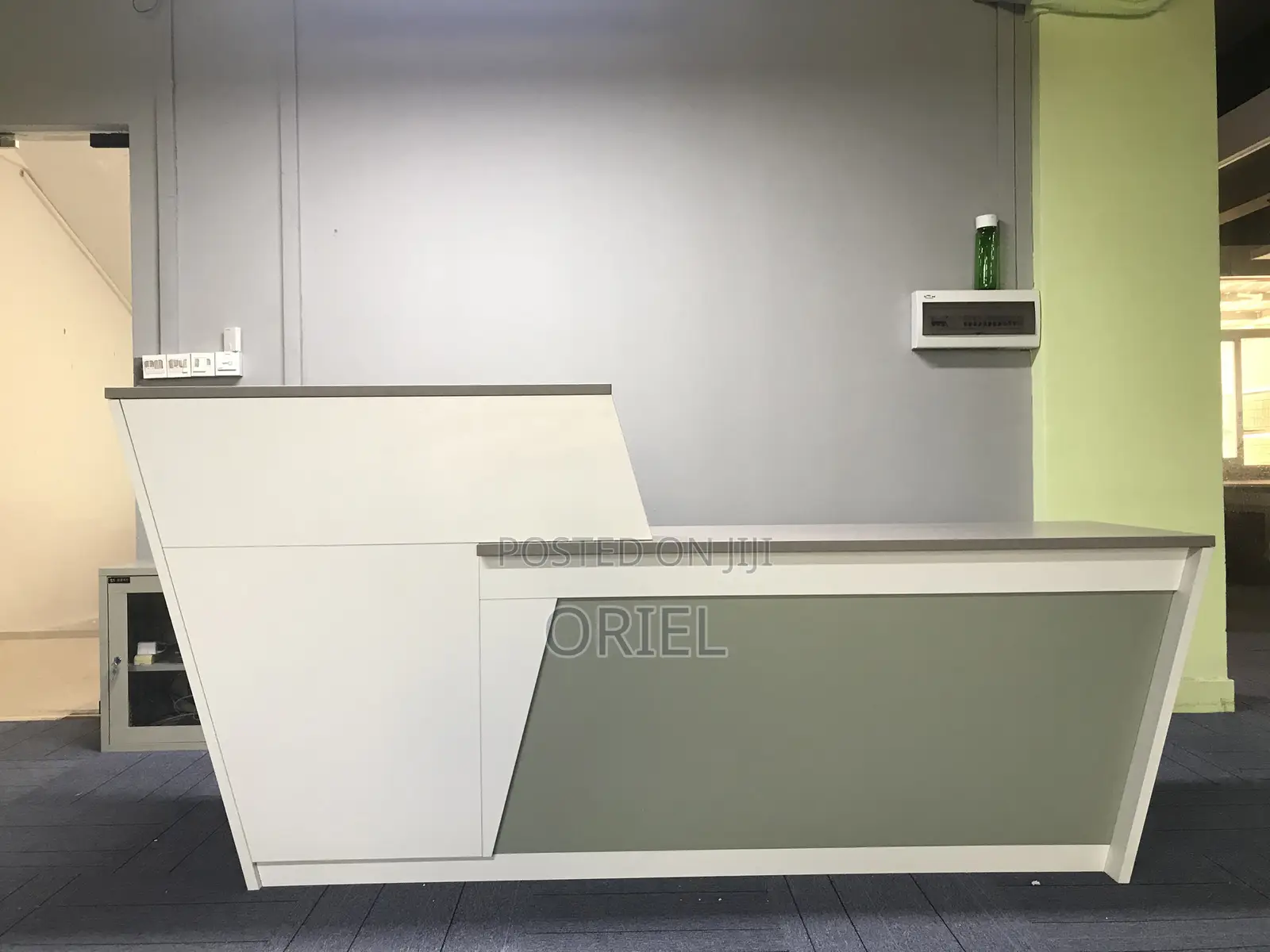 Office Desk : 2m Office Reception Welcoming Desk