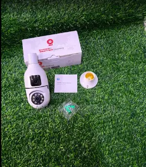 Smart Bulb Camera V380 Pro - See 2 Angles at Once
