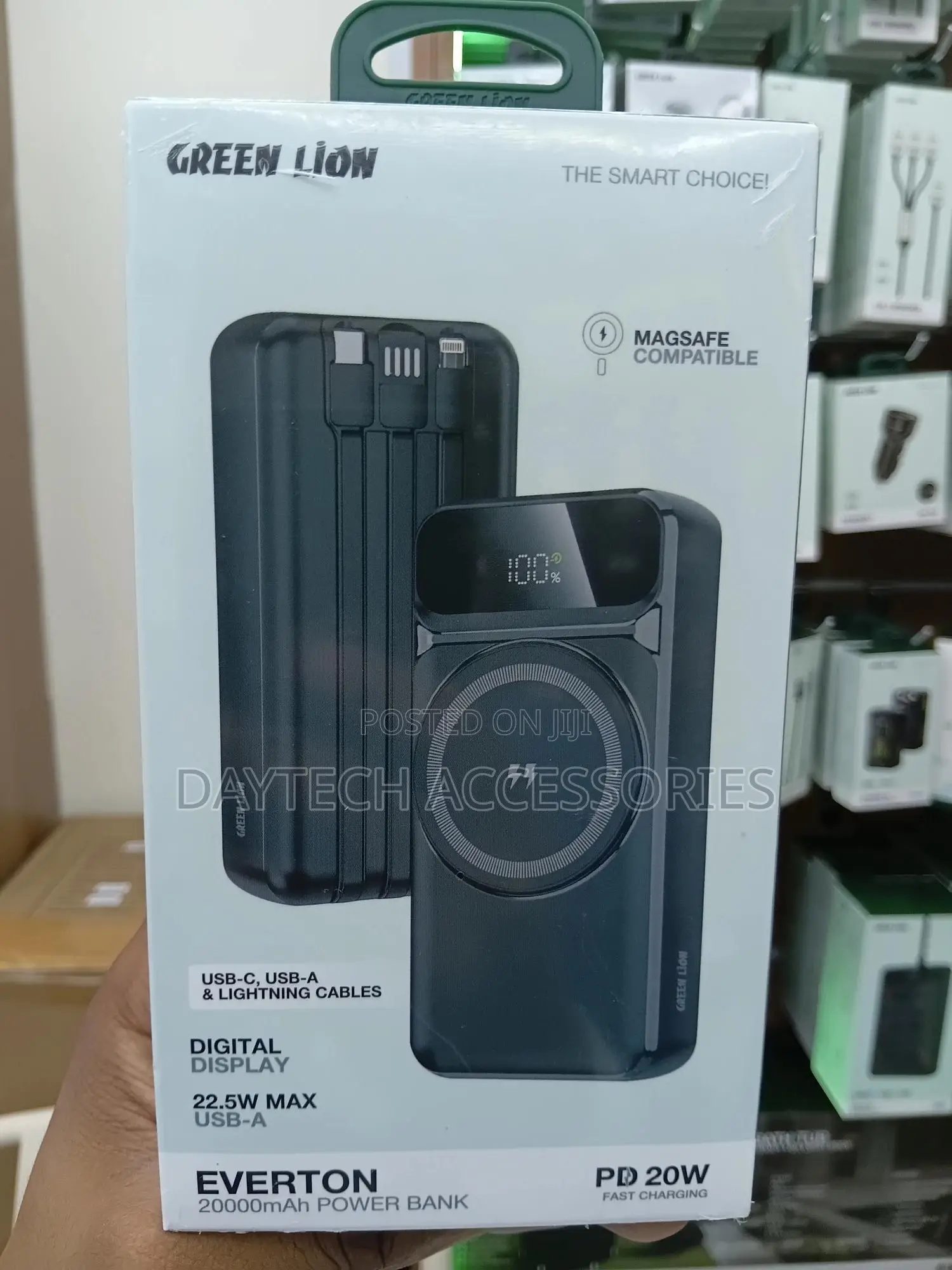 The Green Lion Everton 20000mah Power Bank.