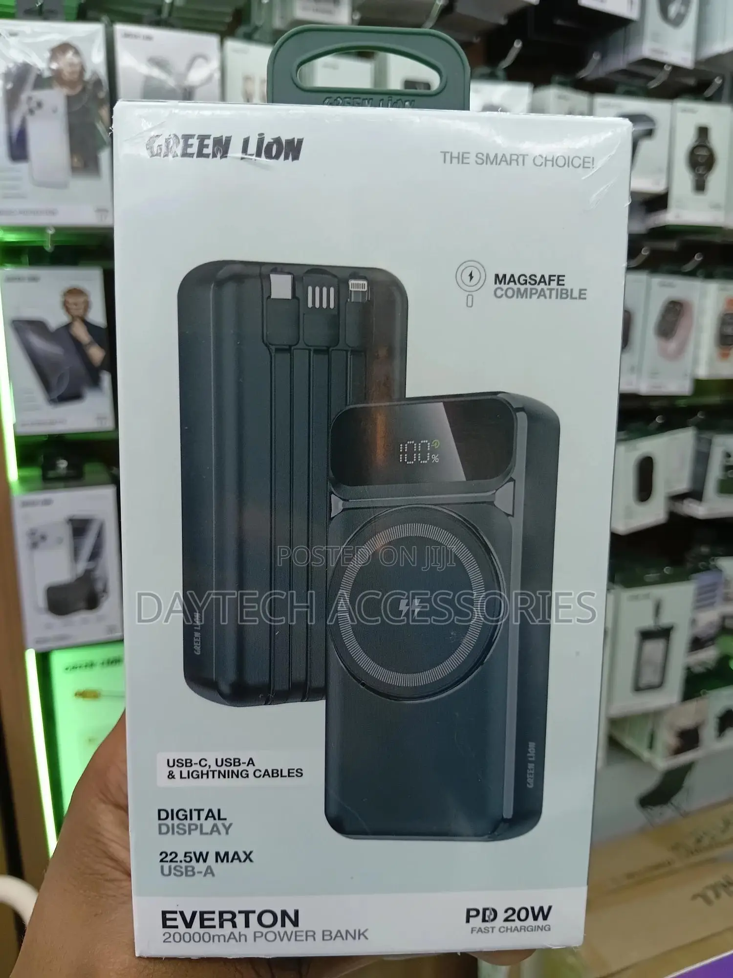 The Green Lion Everton 20000mah Power Bank.
