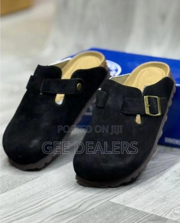 Black Clogs Sandals, Unisex Birkenstock Clogs - thumbnail 2