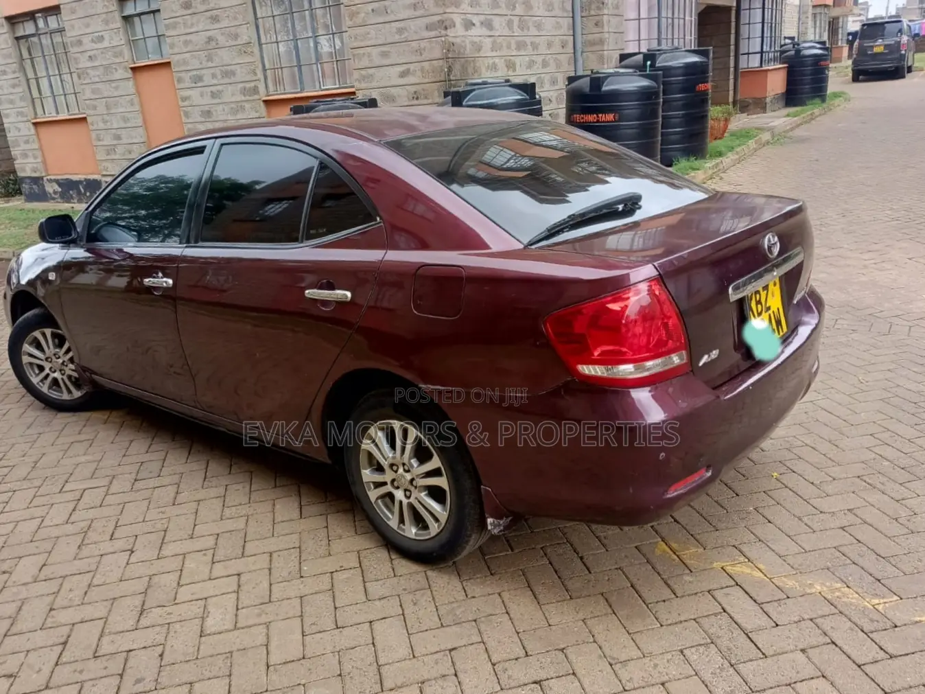 Toyota Allion 2007 Maroon