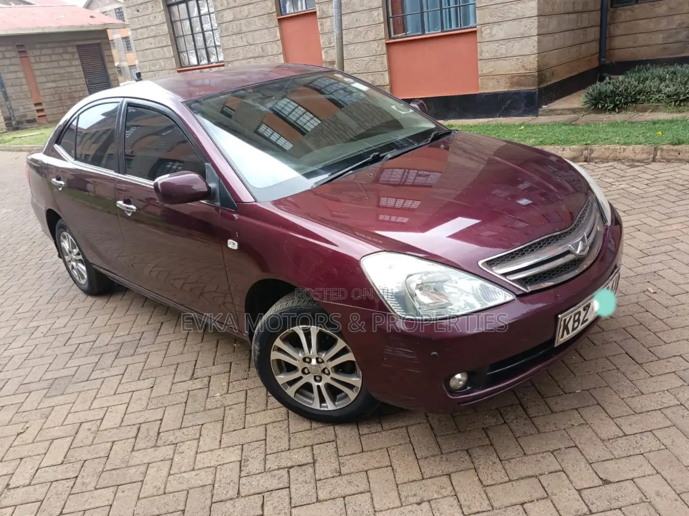 Toyota Allion 2007 Maroon