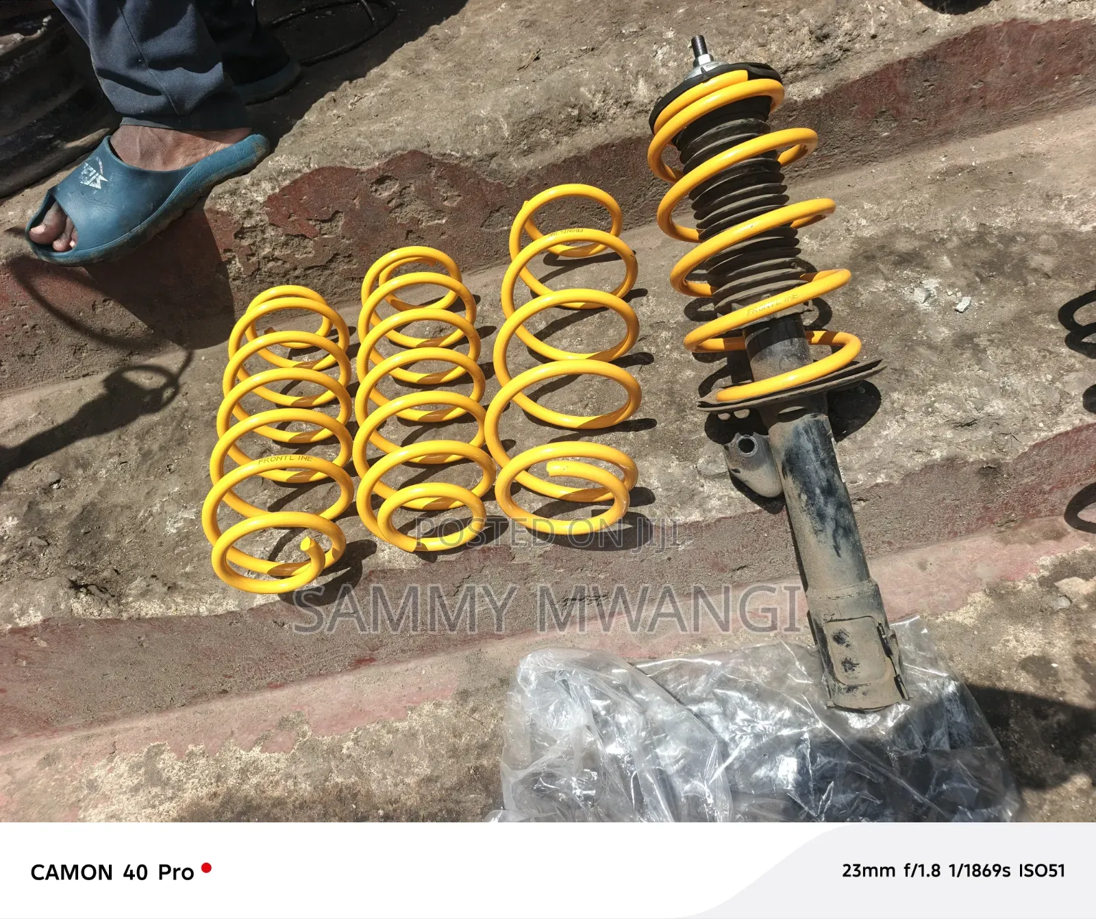 Toyota Hybrid Axio Vitz New Heavy Duty Spring