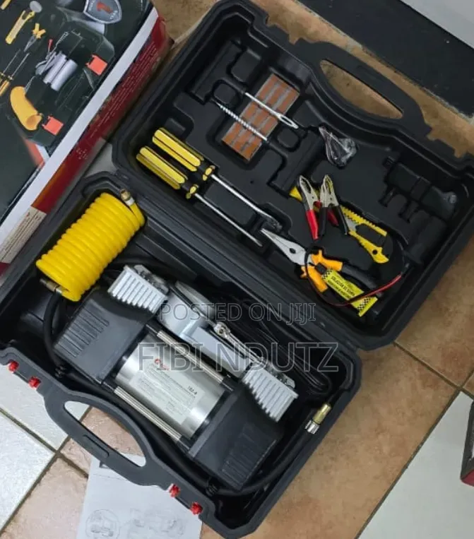 New Edon 9l and 12v Dc Portable Air Compressor Has Double Cylinder