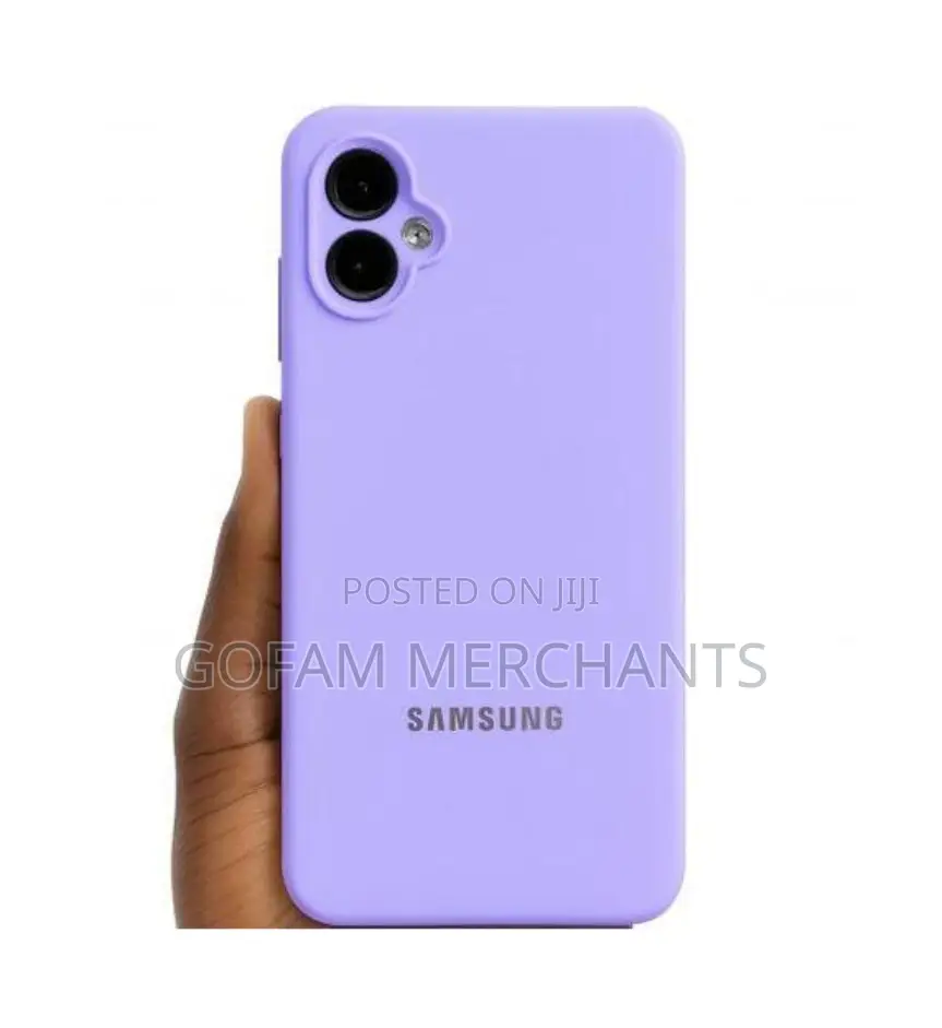 Samsung A06 Silicone Case/Cover - Purple