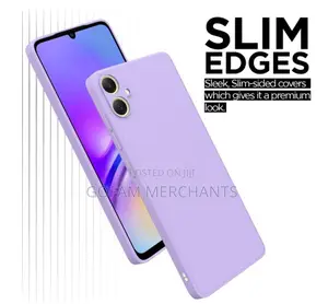 Samsung A06 Silicone Case/Cover - Purple