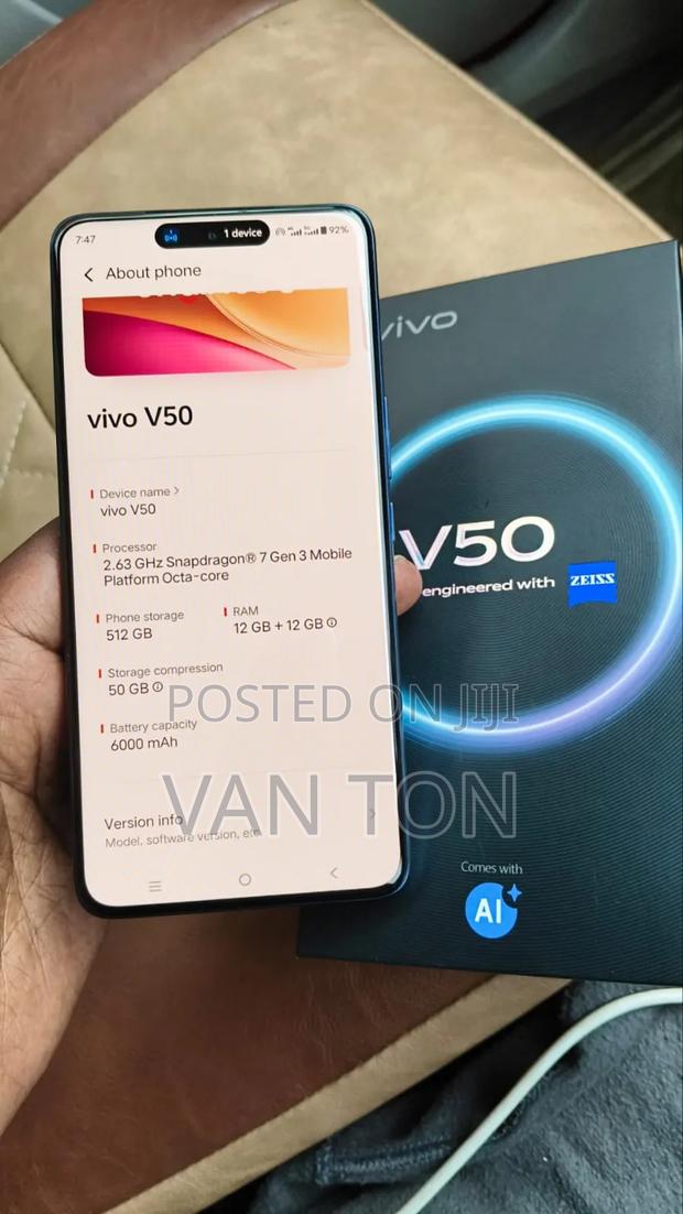 Vivo V50 512 GB Blue - thumbnail 2