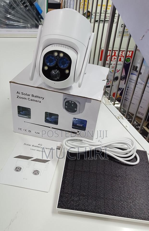 Mini Ubox Solar Powered PTZ 6mp Single Lens