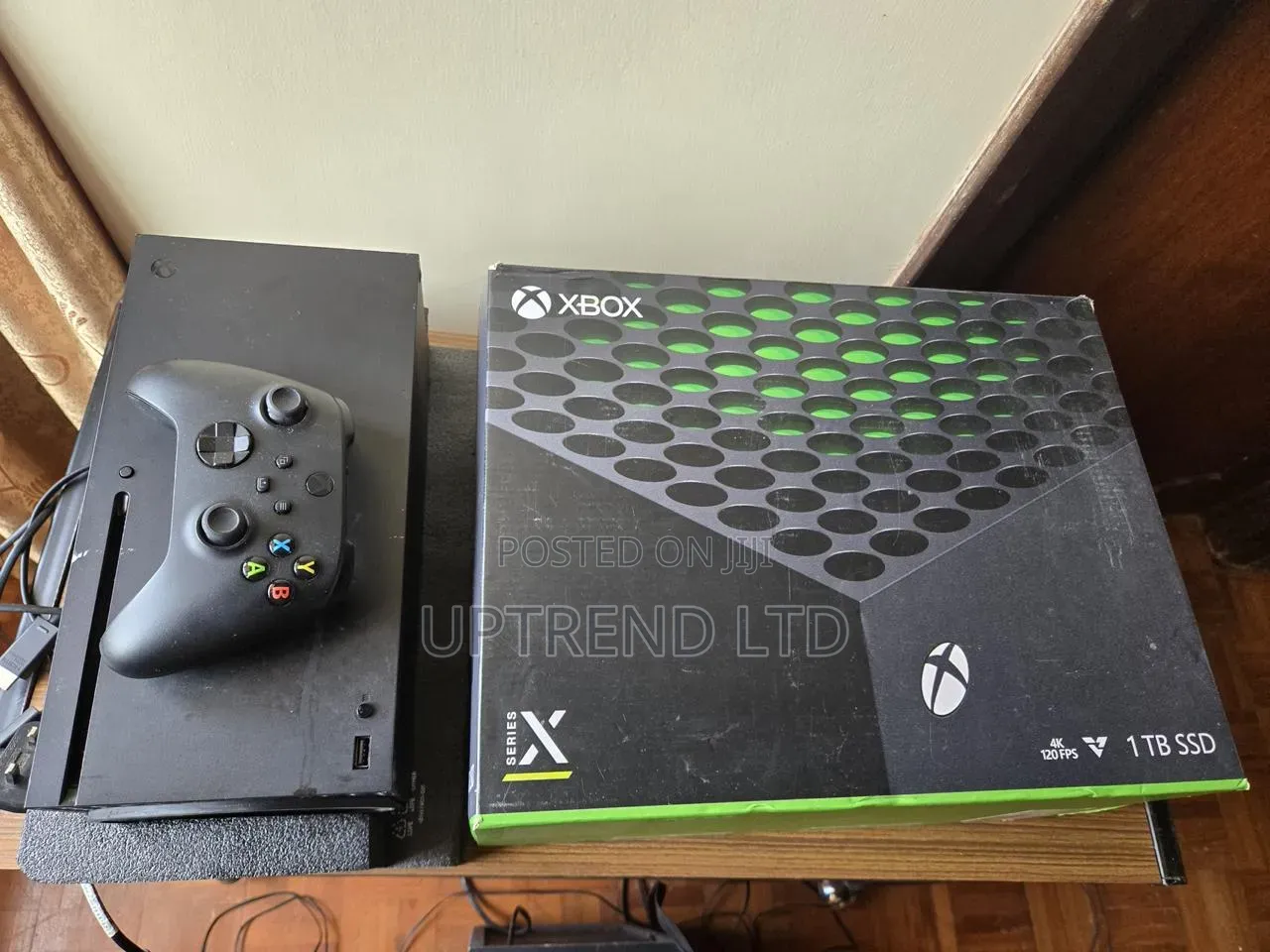 Black Microsoft Xbox Series X Open Box